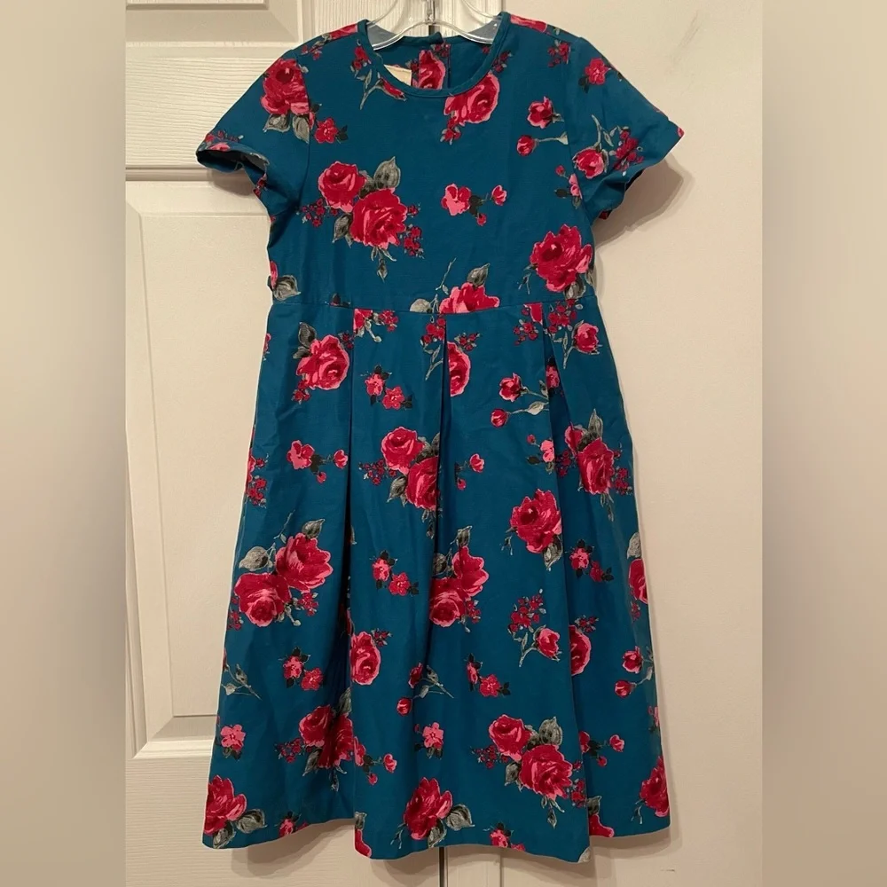 Laura Ashley vintage Mother and Child girls floral dress size 6 years  90s